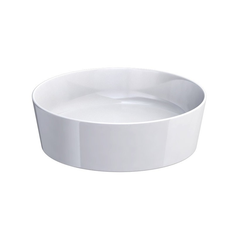 Oristo Feeling Umywalka nablatowa okrągła ceramiczna 42 cm (UBL-FO-42-91)