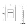 Grohe Skate Cosmopolitan S Przycisk WC (37535DA0)