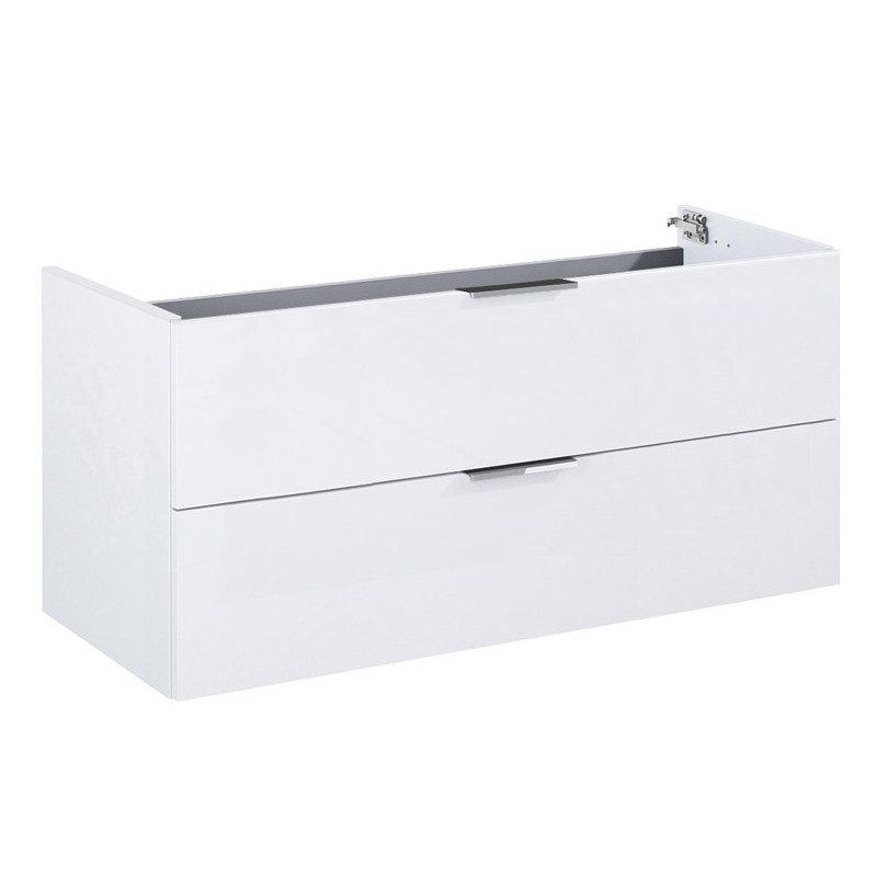 Aquaform Frame Biały Połysk Komoda 2-Szufladowa 100 cm (169337)