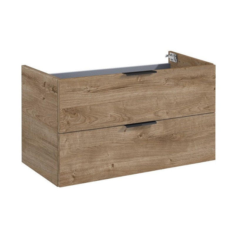 Aquaform Frame Dąb Canenla Komoda 2-Szufladowa 80 cm (169334)