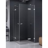 New Trendy Eventa Kabina prysznicowa 2-drzwiowa prostokątna 80x120x200 cm 8mm Active Shield 2.0  (EXK-4532)