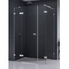 New Trendy Eventa Kabina prysznicowa 1D prostokątna Lewa 110x80x200 cm szkło czyste 8mm Active Shield 2.0 (EXK-4553)