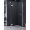 New Trendy Eventa Kabina WALK-IN z dodatkową ścianką 70x43x200 cm 8mm (EXK-4629+EXK-4641)