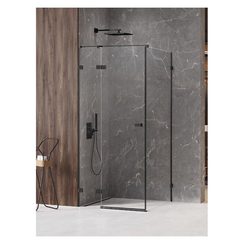 New Trendy Avexa XR Black Kabina prysznicowa 1D prostokątna Lewa 100x110x200 cm Active Shield 2.0 (EXK-6865)