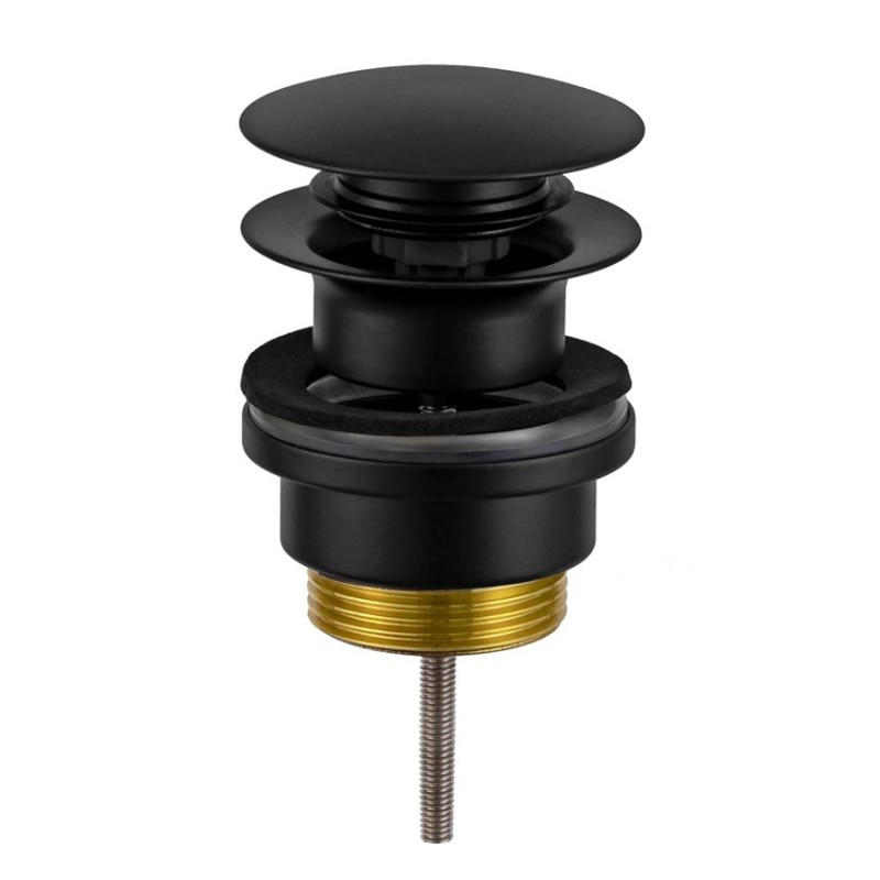 Paffoni Korek uniwersalny click clack czarny mat (ZSCA050NO)