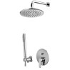 Paffoni Sly Zestaw natryskowy podtynkowy L-400mm fi-22,5cm chrom (SY015ZSC3A)