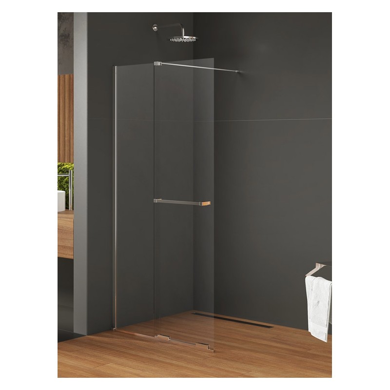 New Trendy Smart Kabina prysznicowa 1D walk-in U 150x200 Active Shield 2.0  (EXK-6628)
