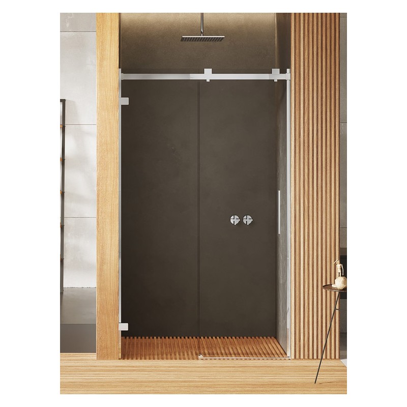 New Trendy Softi X Drzwi wnękowe 1D Prawa 180x200 cm szkło czyste 8mm Active Shield 2.0 (EXK-5264)