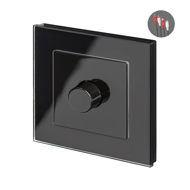 Lithe Audio Ścienny regulator głośności RCA (1783)