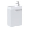 Roca Ella Zestaw łazienkowy Unik Compacto biały mat 45 cm (A857779529+A327681004)