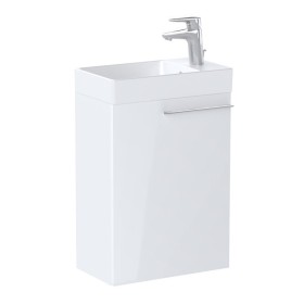 Roca Ella Zestaw łazienkowy Unik Compacto biały połysk 45 cm (A857779806+A327681004)