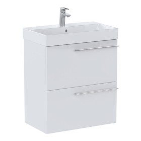Roca Ella Zestaw łazienkowy Unik Compacto (szafka+umywalka) biały mat 60 cm (A857778529+A327684004)