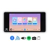 Dexon - P2 Zestaw nagłaśniający Bluetooth, Wi-Fi Spotify Android 4 głosniki białe 50W (MRP 2206 + 4xCS-850KT)