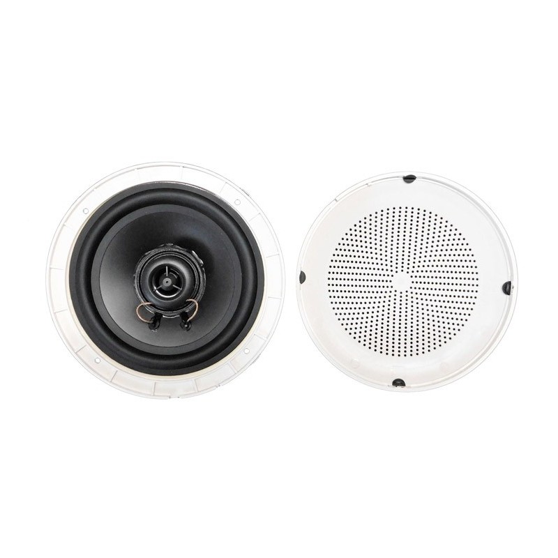 Dexon - P2 Zestaw nagłaśniający Bluetooth, Wi-Fi Spotify Android 2 głosniki białe 45W (MRP 2206 + 2xRP 84)