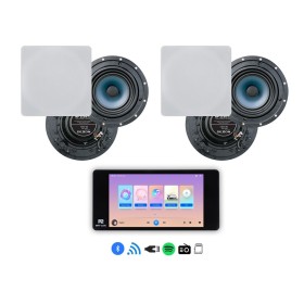 Dexon - P2 Zestaw nagłaśniający Bluetooth, Wi-Fi Spotify Android 2 głosniki 50W (MRP 2206 + 2 x RP 110x110)