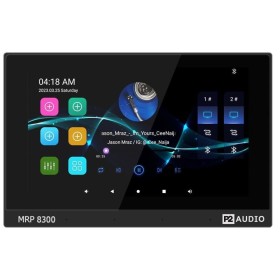 Dexon - P2 Zestaw nagłaśniający czarny Bluetooth, Wi-Fi - LAN ze Wzmacniaczem + 2 głośniki Twist 45W (MRP 8300+SPKTwist135-W)