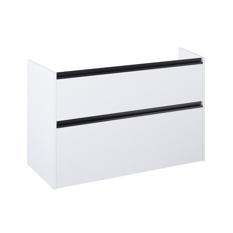 Roca Gap Pro Szafka łazienkowa 100 cm z 2 szufladami biały połysk (A857901806)