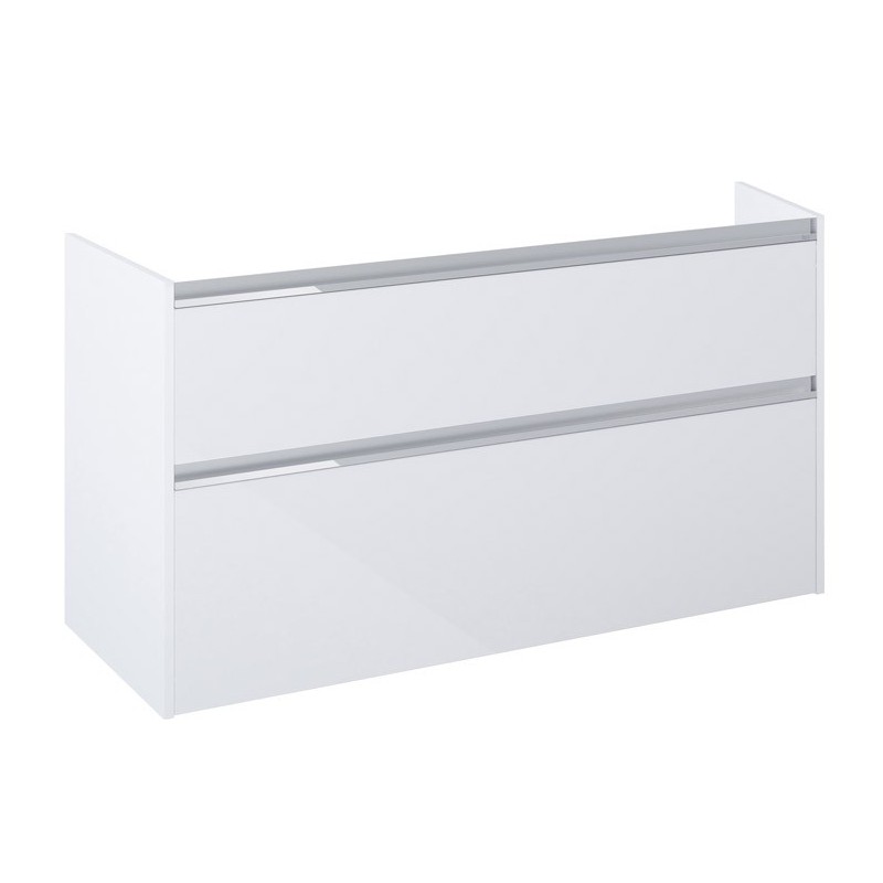 Roca Gap Pro Szafka łazienkowa 120 cm z 2 szufladami biały połysk (A857906806)