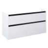Roca Gap Pro Szafka łazienkowa 120 cm z 2 szufladami biały połysk (A857906806)