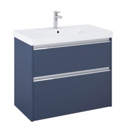 Roca Gap Pro Zestaw łazienkowy Unik Compact szafka z umywalką 80 cm niebieski mat (A852052538)