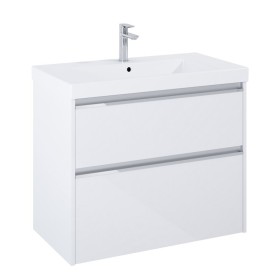 Roca Gap Pro Zestaw łazienkowy Unik szafka z umywalką 80 cm biały połysk (A857898806+A3270M0004)