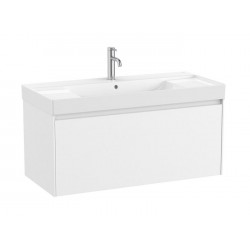 Roca Ona Zestaw łazienkowy UNIK (szafka z umywalką) biały mat 100 cm (A851686509)