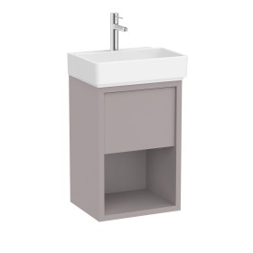 Roca Tura Zestaw szafka z umywalką UNIK Compacto 45 cm szlachetny szary (A852023559)