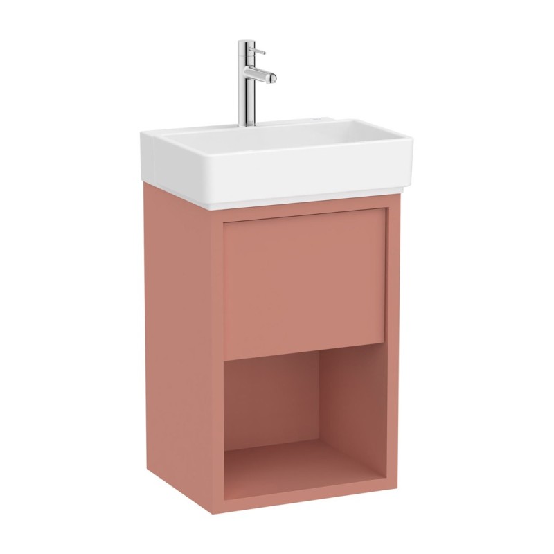 Roca Tura Zestaw szafka z umywalką UNIK Compacto 45 cm terakota (A852023560)