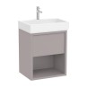 Roca Tura Zestaw szafka z umywalką UNIK 55 cm szlachetny szary (A852024559)