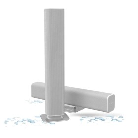 Aquasound Zestaw radia łazienkowego N-Joy + Soundbar (MP3, RADIO INTERNETOWE, BLUETOOTH, IPX7)