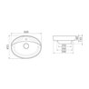CeraStyle Umywalka nablatowa WB Lal C 60 cm (072200-u)