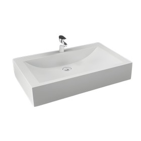 Rak Ceramics Scoop Umywalka nablatowa prostokątna 65x42 cm (LASC00001)