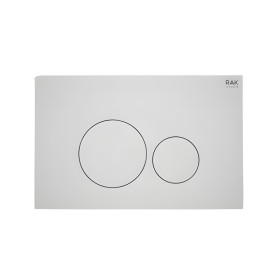 Rak Ceramics EcoFIx Przycisk Biały Okrąg (FSRAKPPL003500)