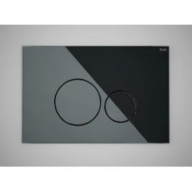 Rak Ceramics EcoFIx szkło/ABS czarny połysk okrąg (FSRAKPPL010)