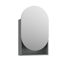 Krofam Moss Szafka lustrzana 50 cm szaro-zielony półmat (145-0205)