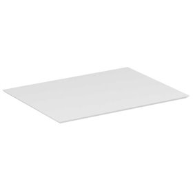 Krofam Chic Blat kompaktowy 60 cm struktura kamienia biały (156-0001)