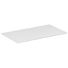 Krofam Chic Blat kompaktowy 80 cm struktura kamienia biały (156-0002)