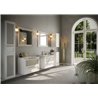 Krofam Chic Lustro 60x80 cm biały półmat (144-0006)