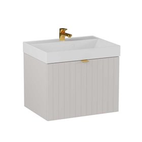 Krofam e-Harmo Szafka podumywalkowa 60 cm kaszmir półmat (158-0102)