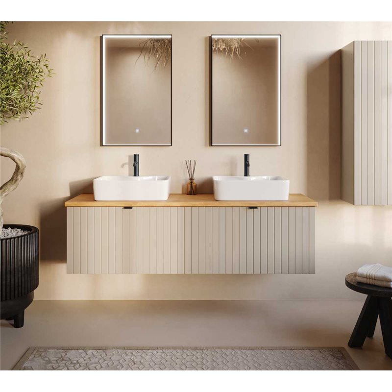 Krofam e-Harmo Szafka podumywalkowa 80 cm kaszmir półmat (158-0103)