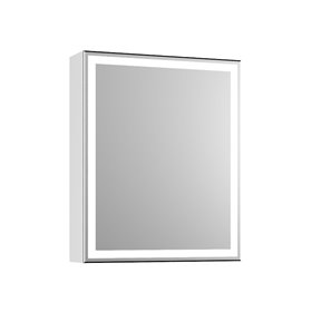 Krofam Neo Szafka lustrzana LED biały połysk (160-0002)