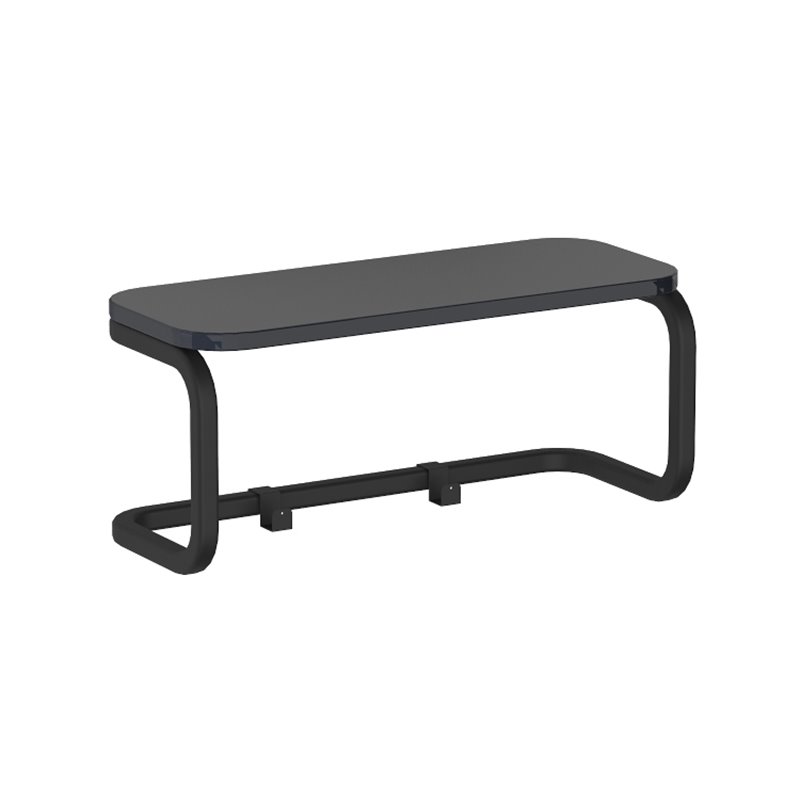 Krofam Comfy Podchwyt / półka stelażowa 50 cm antracyt połysk/ czarno szary mat (147-0116)