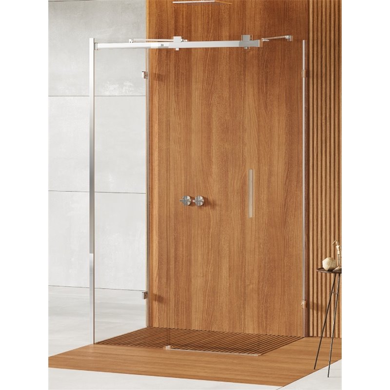 New Trendy Softi Kabina prysznicowa 1D prostokątna przyścienna Prawa 120x80x200 8mm Active Shield 2.0 (EXK-5334)