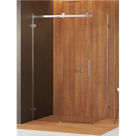 New Trendy Softi Kabina prysznicowa 1D prostokątna Lewa 140x80x200 8mm Active Shield 2.0  (EXK-5311)