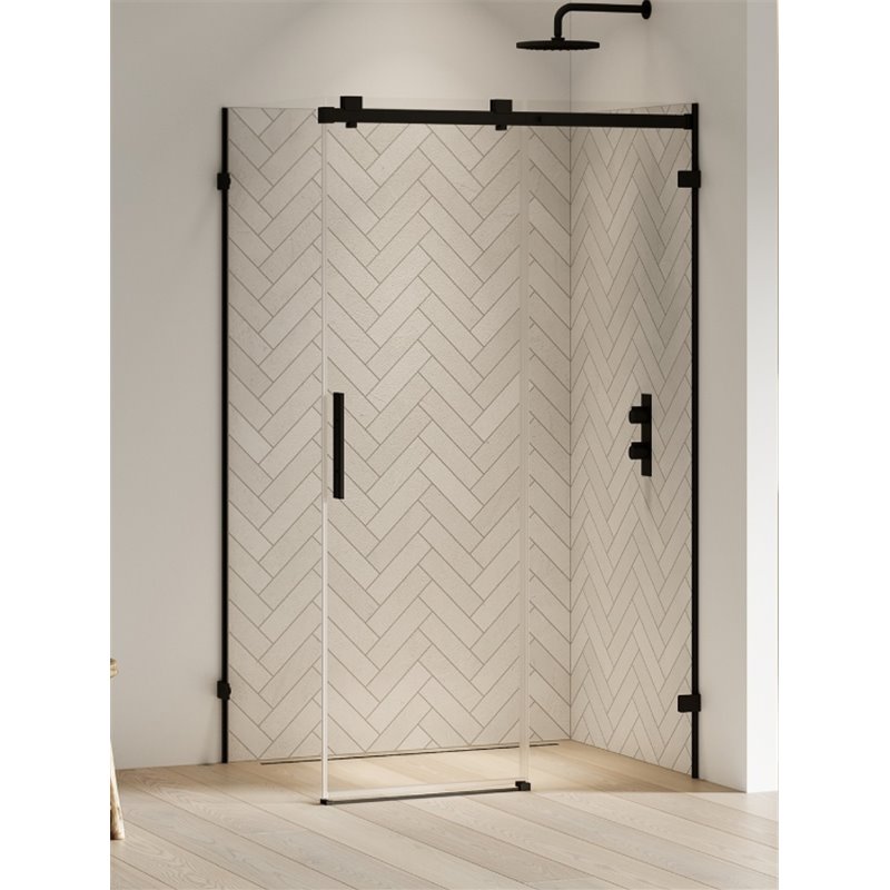 New Trendy Softi Kabina prysznicowa 1D kwadratowa Lewa 120x120x200 8mm Active Shield 2.0  (EXK-5403)