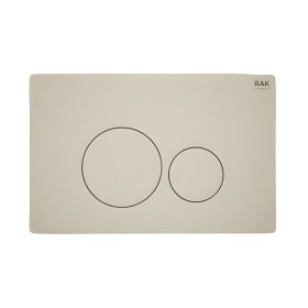 Rak Ceramics Ecofix przycisk okrągły beż mat (FSRAKPPL003505)