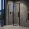 Ravak Cool Drzwi dwuelementowe 120 cm profile czarne (X0VVGC300Z1)