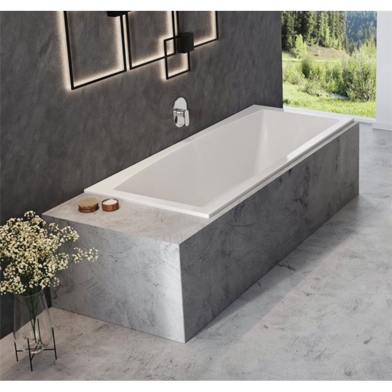 Ravak Formy Slim Wanna prostokątna biała 180x80 cm (C891300000)