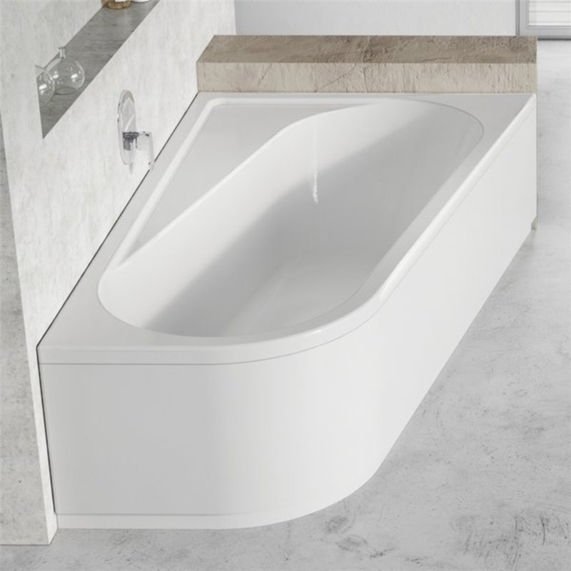 Ravak Chrome Wanna asymetryczna biała lewa 160x105 cm (CA51000000)