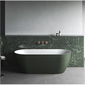 Ravak Freedom Wanna wolnostojąca 170x77 cm biała / grey green (CD11200000)